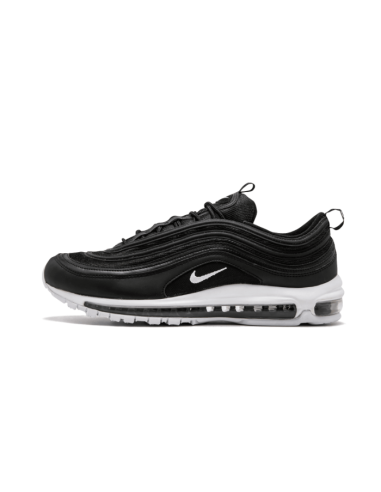 Air Max 97 Black White Swoosh brillant des détails fins