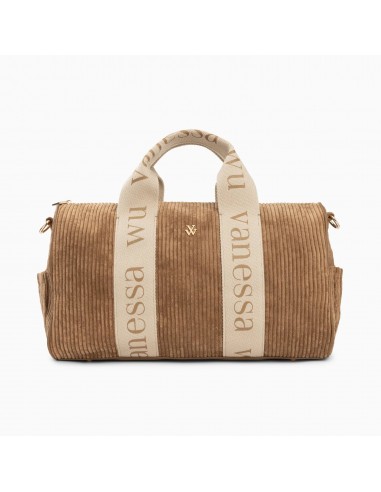 Sac week-end Adrienne beige M | Vanessa Wu de l' environnement