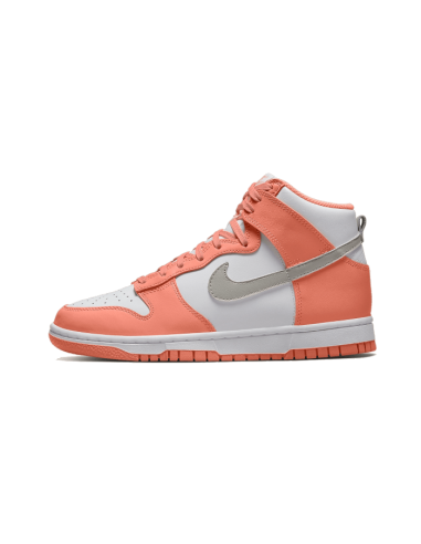 Dunk High Salmon Grey les muscles